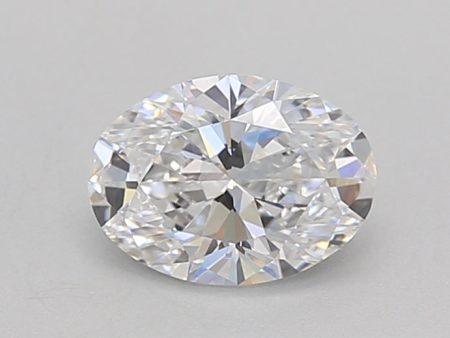 0.67 Carat Oval Cut Lab-Created Diamond on Sale