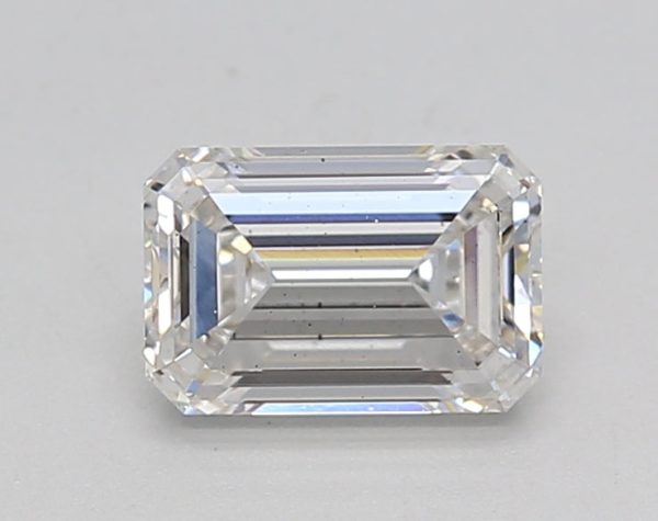 0.90 Carat Emerald Cut Lab-Created Diamond Hot on Sale