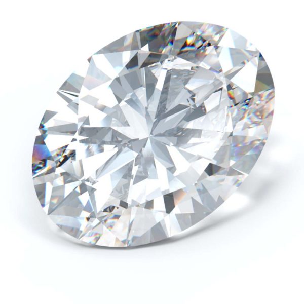 0.34 Carat Oval Cut Lab Created Diamond Online