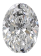 0.54 Carat D VVS2 Oval Natural Diamond Online now