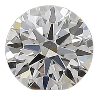 0.24 Carat F VVS2 Round Natural Diamond Sale