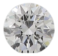 0.3 Carat D VVS2 Round Natural Diamond Online now