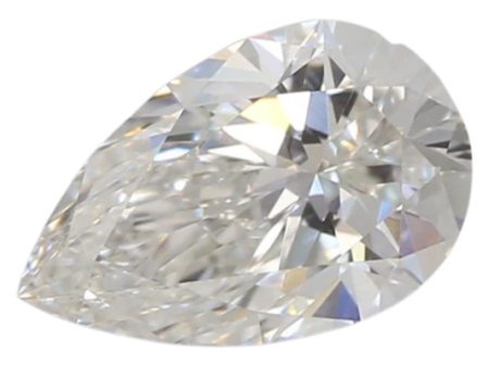 0.76 Carat F VS1 Pear Lab Diamond Cheap