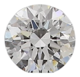 0.3 Carat E SI1 Round Natural Diamond For Discount