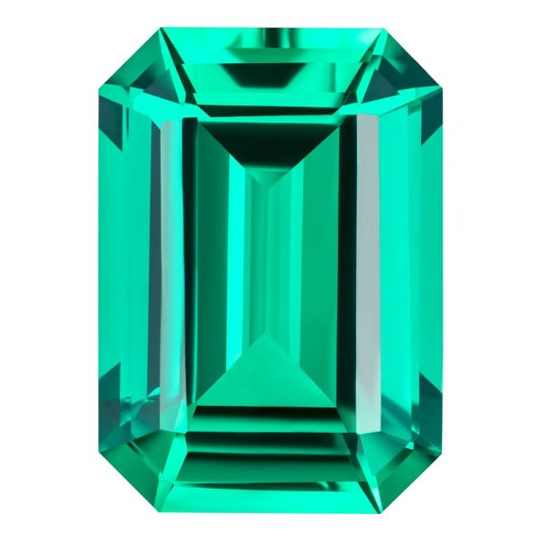 MD Fixed Emerald Cut Pendant 3.1ct (10x8mm) - Emerald Online Hot Sale