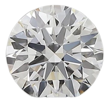 0.28 Carat D VVS2 Round Natural Diamond For Sale