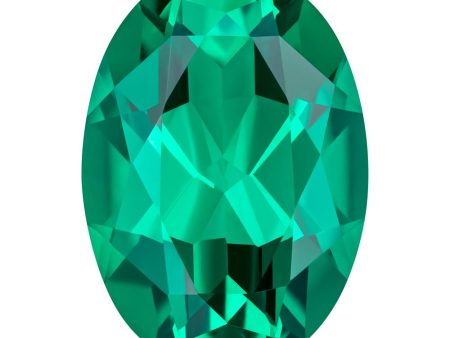 MD Fixed Oval Cut Pendant 0.55ct (6.5x4.5mm) - Emerald Online Hot Sale