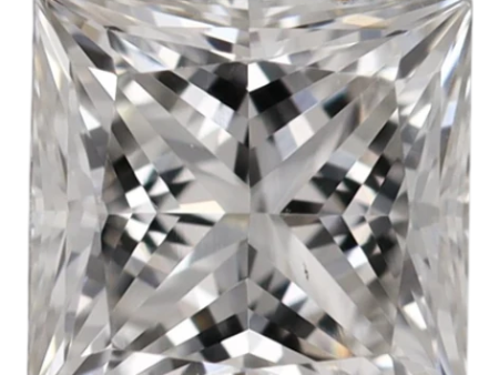 0.52 Carat F VS1 Princess Lab Diamond Cheap