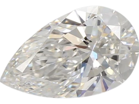 0.73 Carat F VS2 Pear Lab Diamond For Cheap