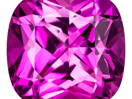 MD Fixed Cushion Cut Pendant 2.4ct (7mm) - Pink Sapphire Sale