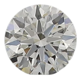 0.3 Carat G SI1 Round Natural Diamond For Cheap