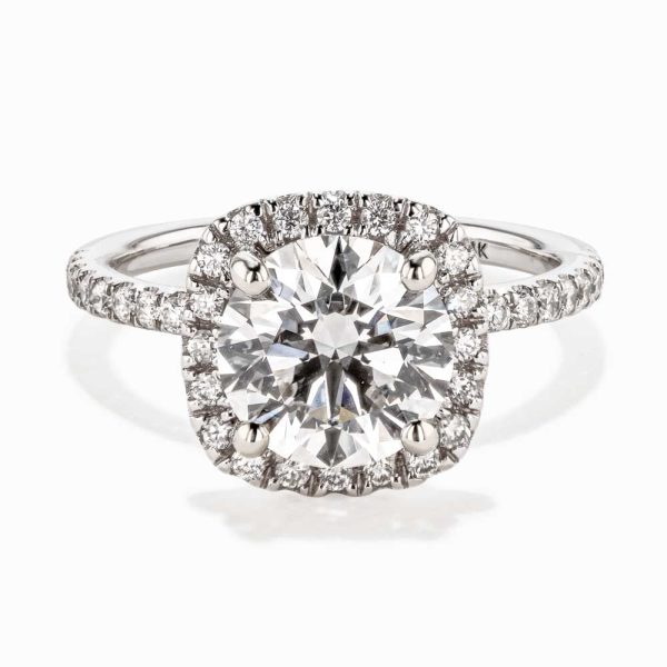 Venetian Engagement Ring - Round Cut 1.98ct Lab-Grown Diamond (RTS) Supply