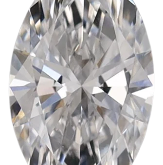 0.74 Carat D VS1 Marquise Lab Diamond For Sale