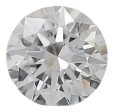 0.41 Carat D VS2 Round Natural Diamond For Sale