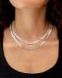 Sterling Silver - Jumbo Curb Chain Necklace Cheap