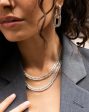 Sterling Silver - Jumbo Curb Chain Necklace Cheap