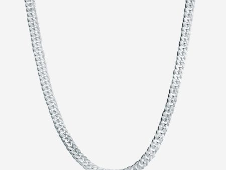 Sterling Silver - Jumbo Curb Chain Necklace Cheap