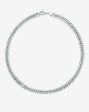 Sterling Silver - Jumbo Curb Chain Necklace Cheap